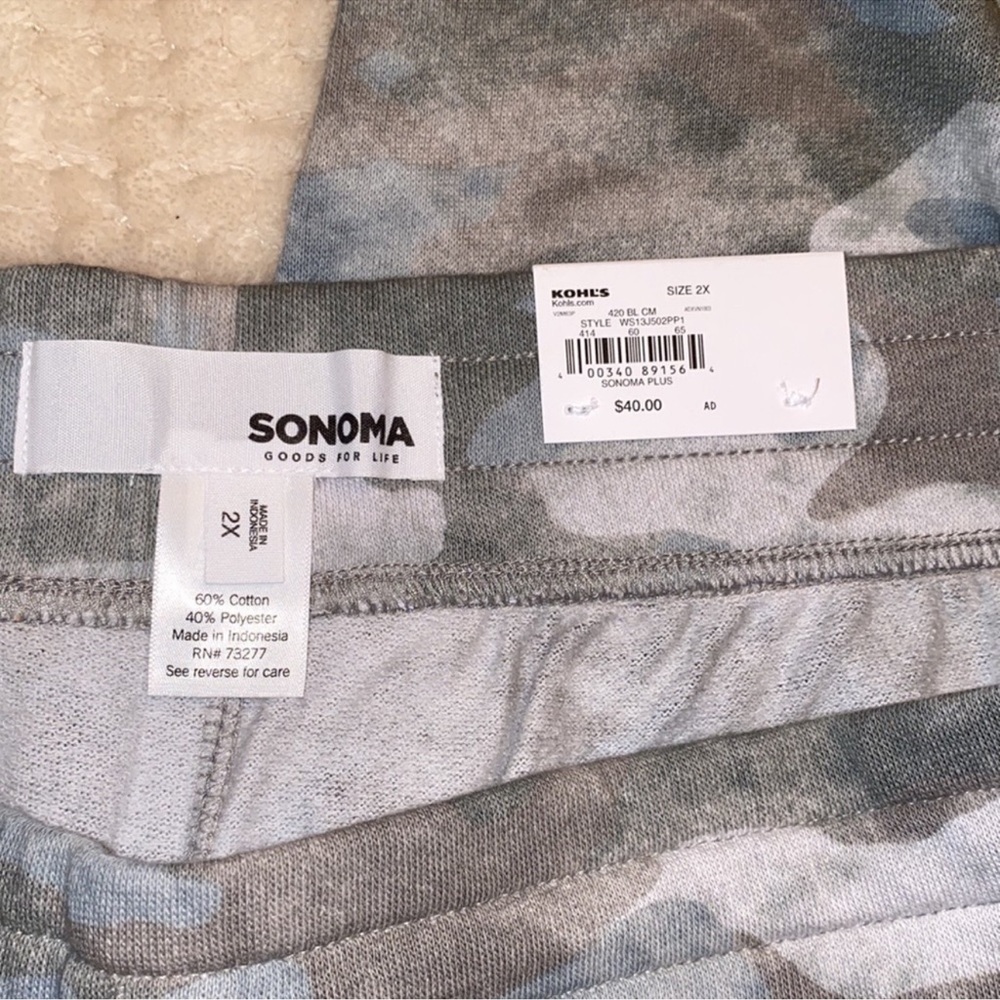 Sonoma Women's High Rise Joggers - Picture 3 of 5